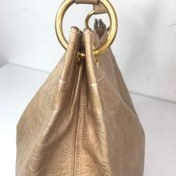 Authentic Prada brown leather shoulder bag - Picture 7 of 16